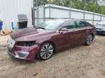 2017 Lincoln Mkz Reserve Burgundy vin: 3LN6L5F90HR664455