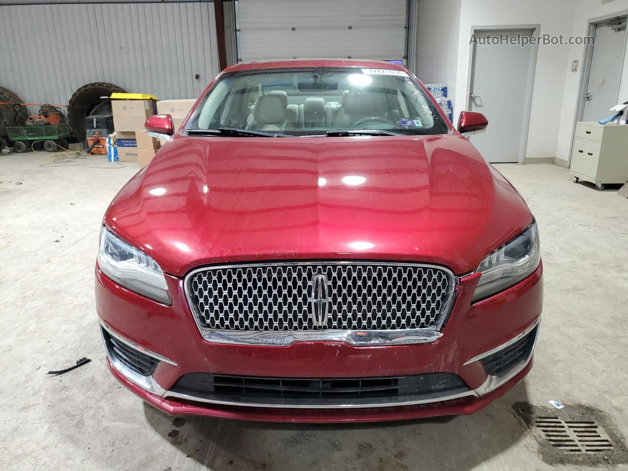 2017 Lincoln Mkz Reserve Red vin: 3LN6L5F91HR607519