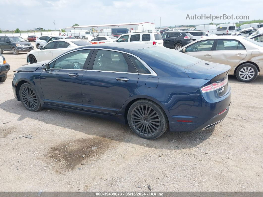 2017 Lincoln Mkz Reserve Синий vin: 3LN6L5F91HR649219