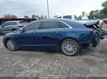 2017 Lincoln Mkz Reserve Blue vin: 3LN6L5F92HR631490