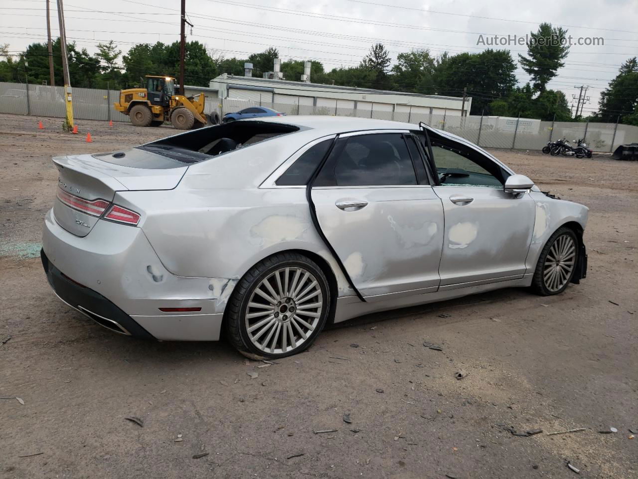 2017 Lincoln Mkz Reserve Silver vin: 3LN6L5F92HR641405