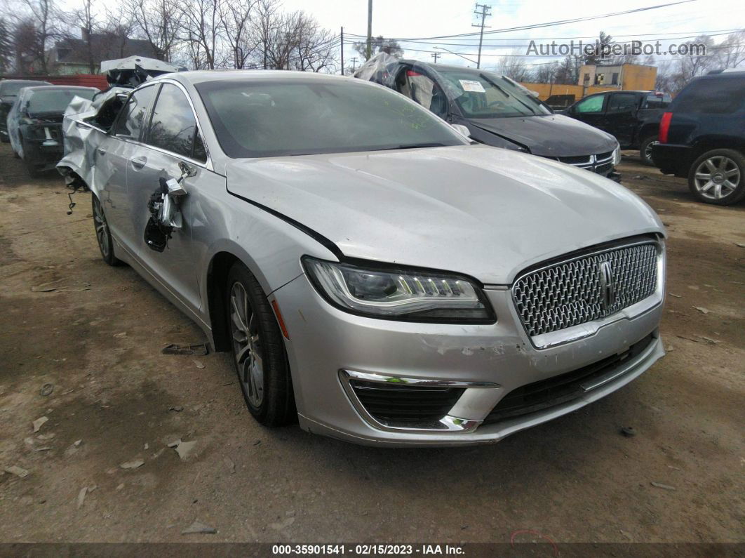 2017 Lincoln Mkz Reserve Silver vin: 3LN6L5F92HR643543