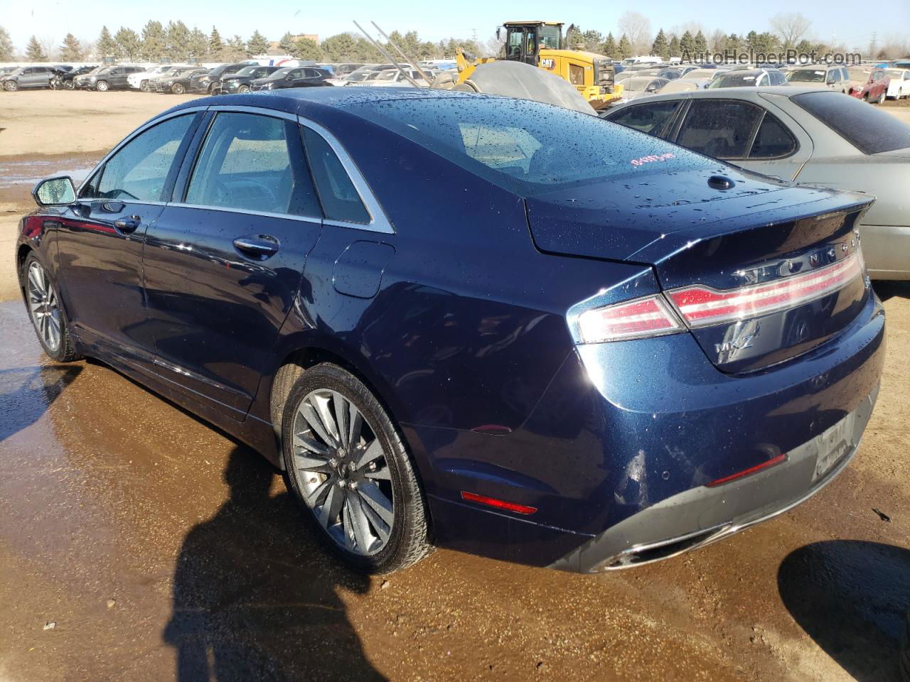 2017 Lincoln Mkz Reserve Синий vin: 3LN6L5F93HR622541