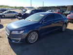 2017 Lincoln Mkz Reserve Blue vin: 3LN6L5F93HR633698