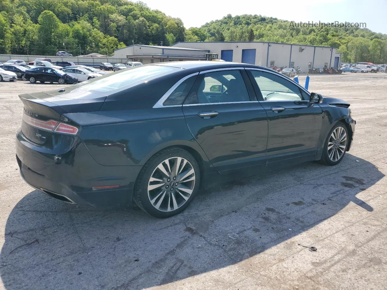 2017 Lincoln Mkz Reserve Black vin: 3LN6L5F94HR601830