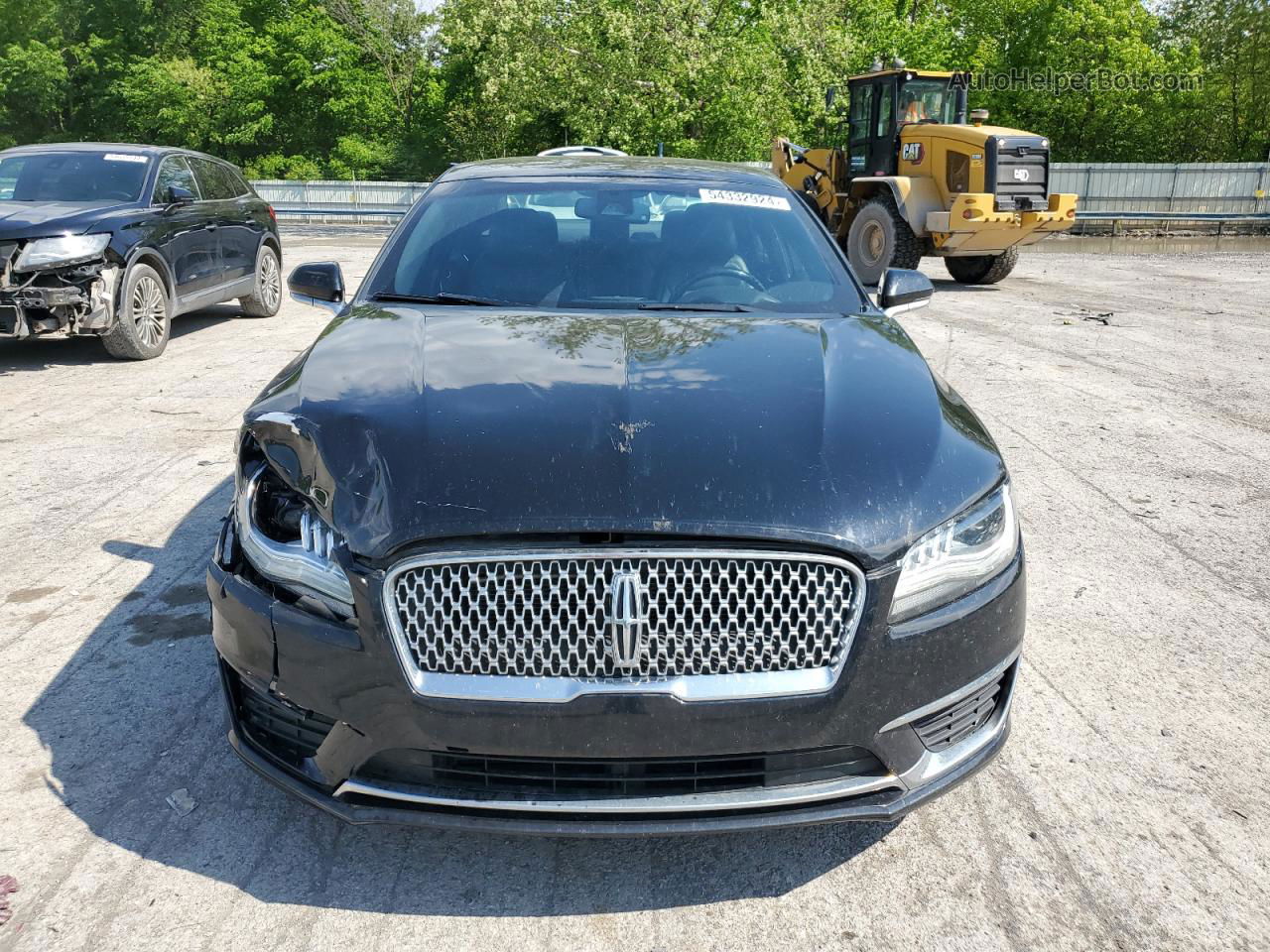 2017 Lincoln Mkz Reserve Black vin: 3LN6L5F94HR601830