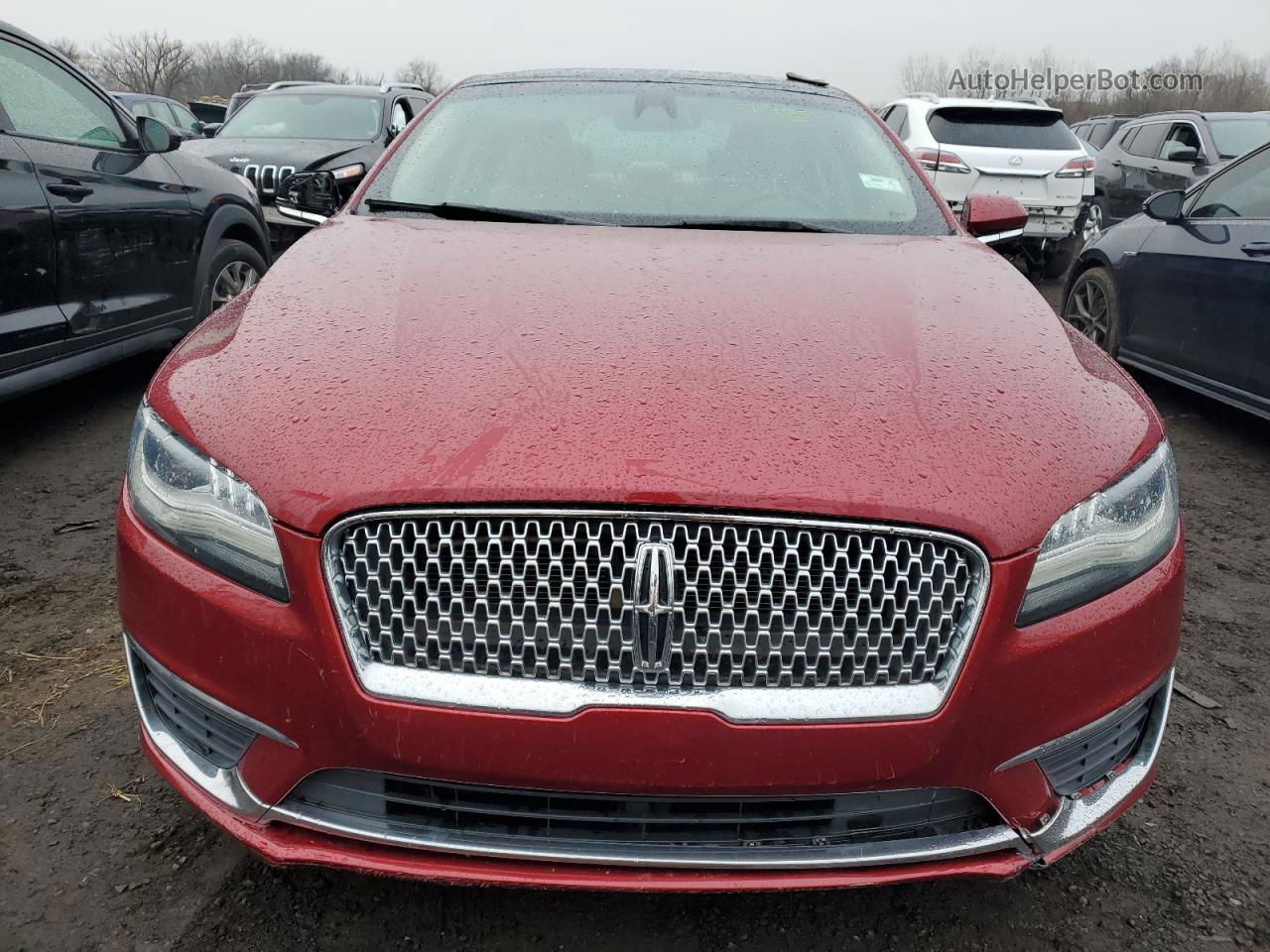 2017 Lincoln Mkz Reserve Красный vin: 3LN6L5F94HR605411