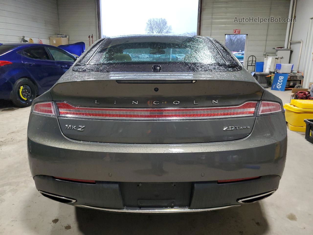 2017 Lincoln Mkz Reserve Серый vin: 3LN6L5F94HR607451