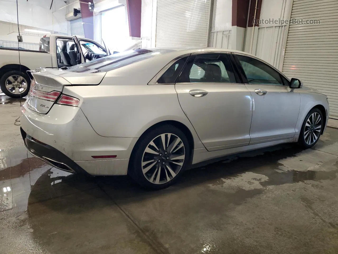 2017 Lincoln Mkz Reserve Silver vin: 3LN6L5F94HR627117