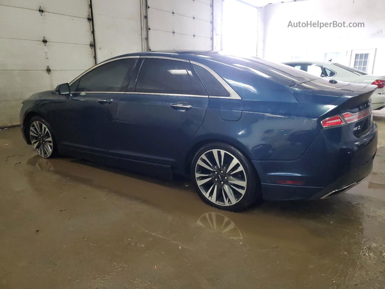 2017 Lincoln Mkz Reserve Blue vin: 3LN6L5F94HR666368