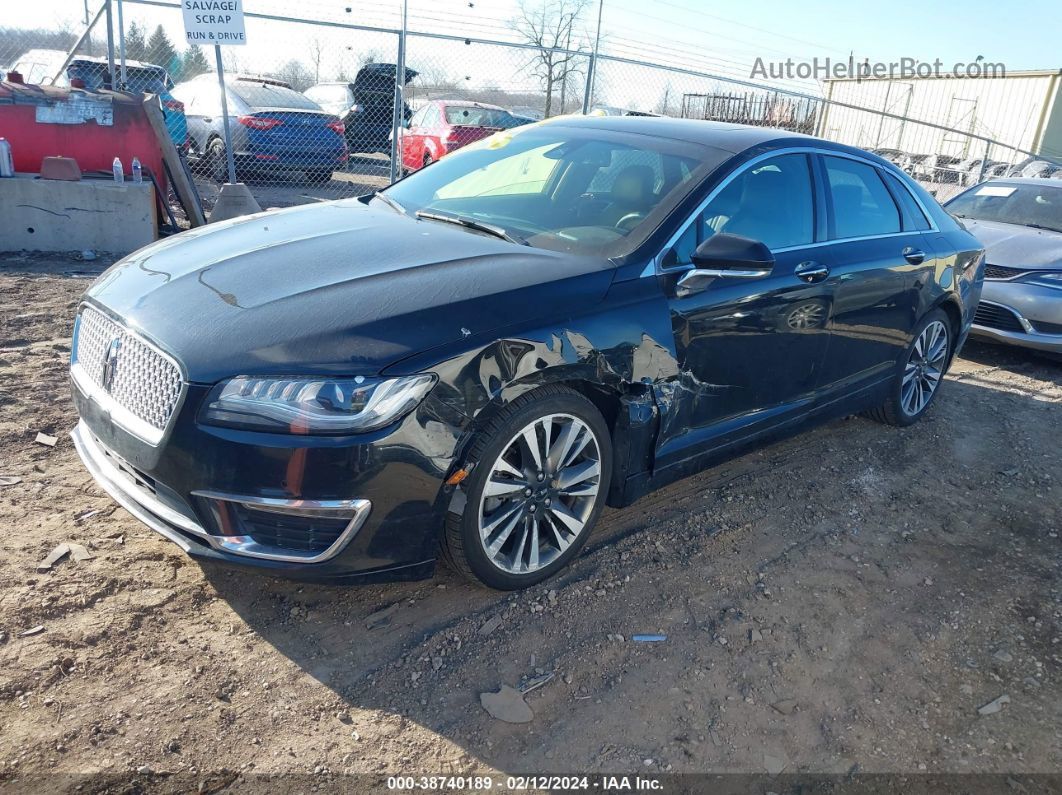 2017 Lincoln Mkz Reserve Black vin: 3LN6L5F95HR657212