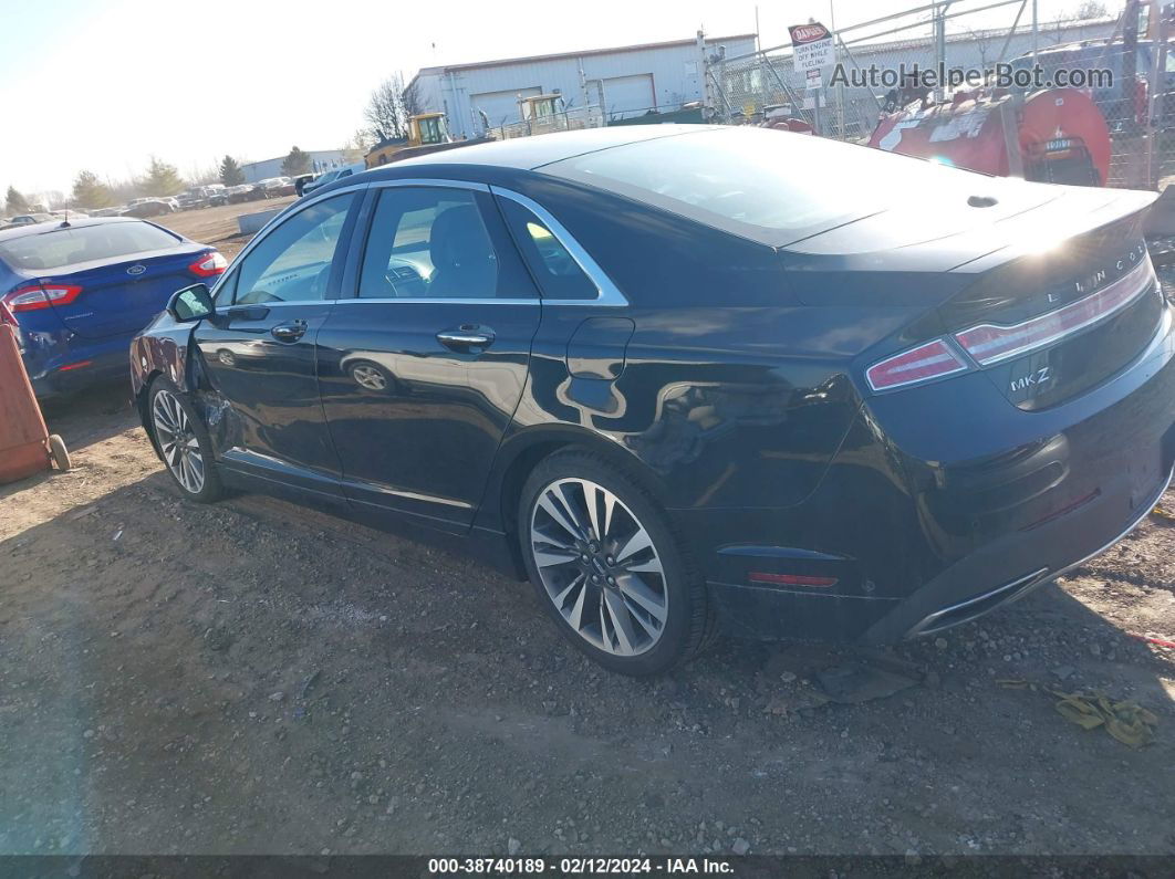 2017 Lincoln Mkz Reserve Black vin: 3LN6L5F95HR657212