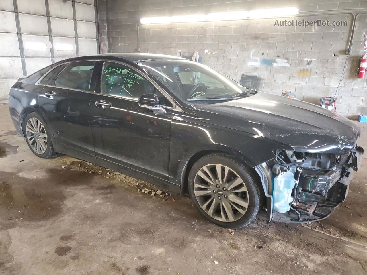 2017 Lincoln Mkz Reserve Black vin: 3LN6L5F97HR600509