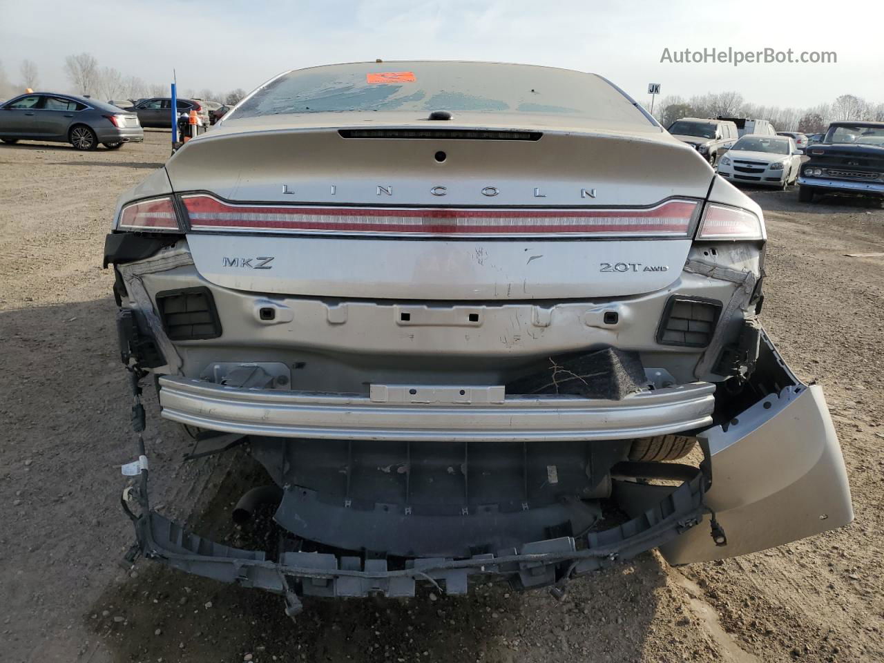 2017 Lincoln Mkz Reserve Silver vin: 3LN6L5F97HR639357