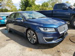 2017 Lincoln Mkz Reserve Blue vin: 3LN6L5F97HR662475