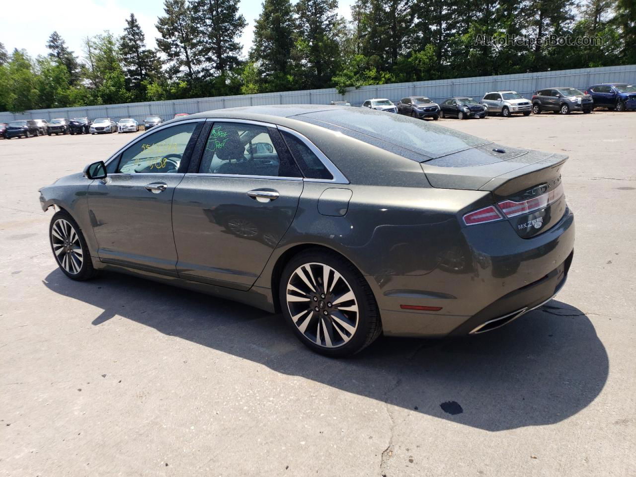 2017 Lincoln Mkz Reserve Silver vin: 3LN6L5F97HR663433