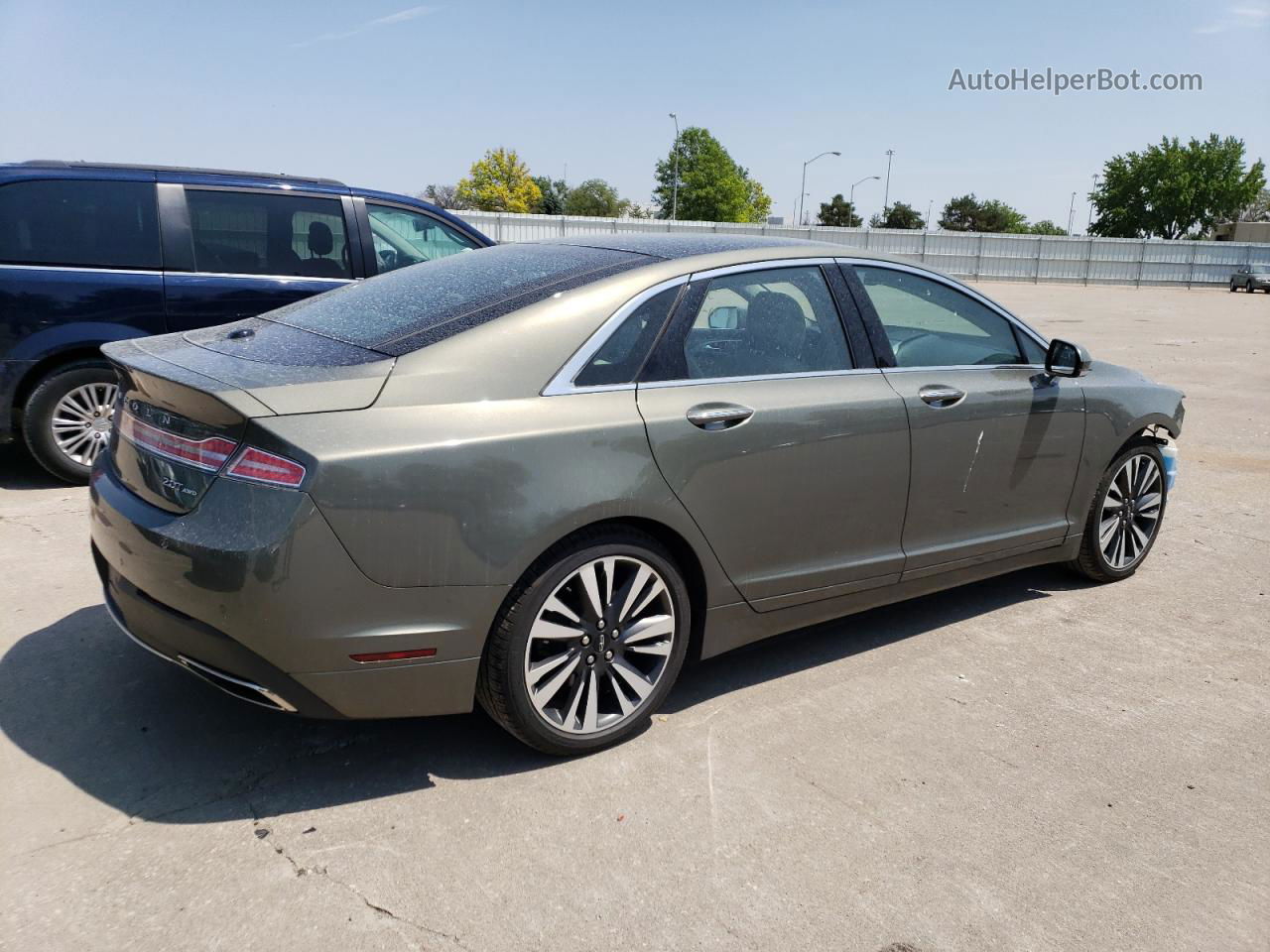 2017 Lincoln Mkz Reserve Silver vin: 3LN6L5F97HR663433