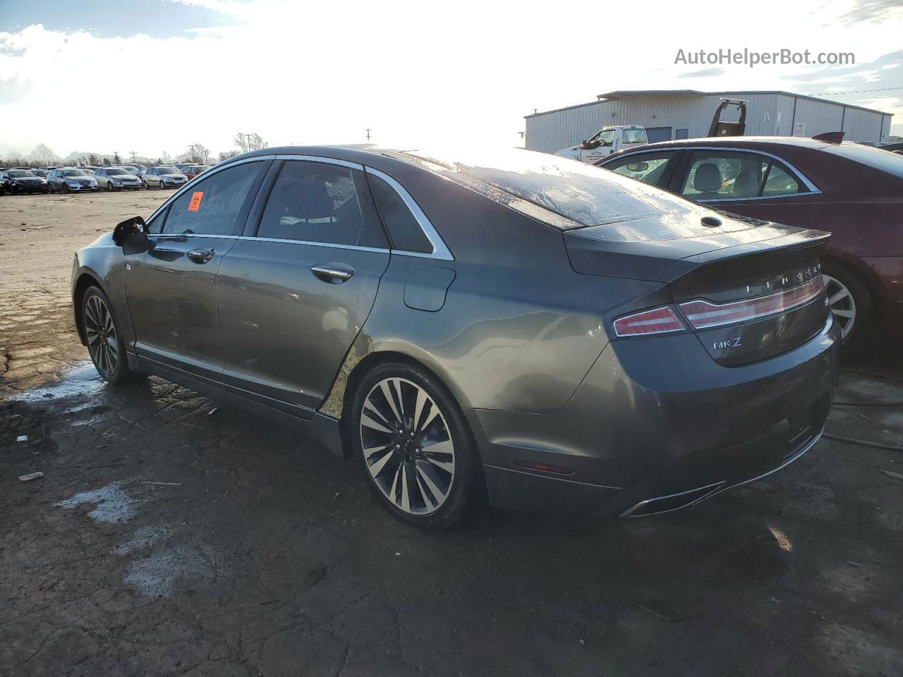 2017 Lincoln Mkz Reserve Серый vin: 3LN6L5F99HR622642