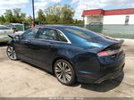 2017 Lincoln Mkz Reserve Blue vin: 3LN6L5F99HR624407