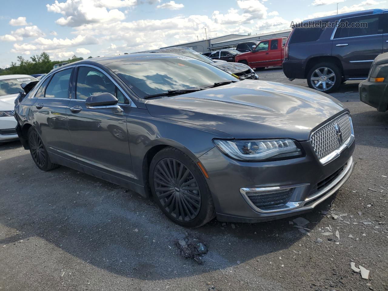 2017 Lincoln Mkz Reserve Серый vin: 3LN6L5F99HR644933