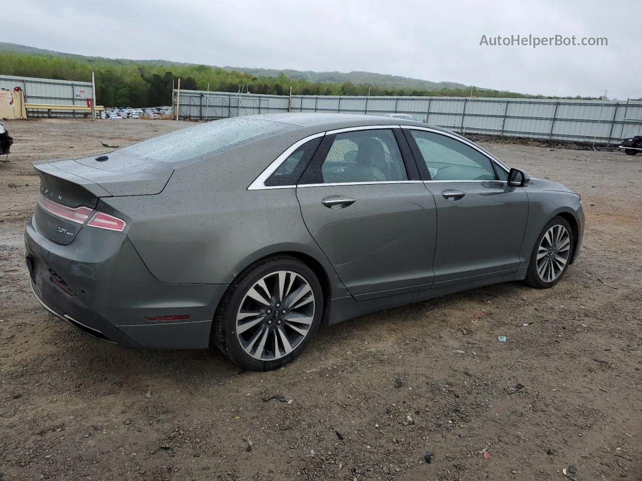 2017 Lincoln Mkz Reserve Gray vin: 3LN6L5F9XHR644987