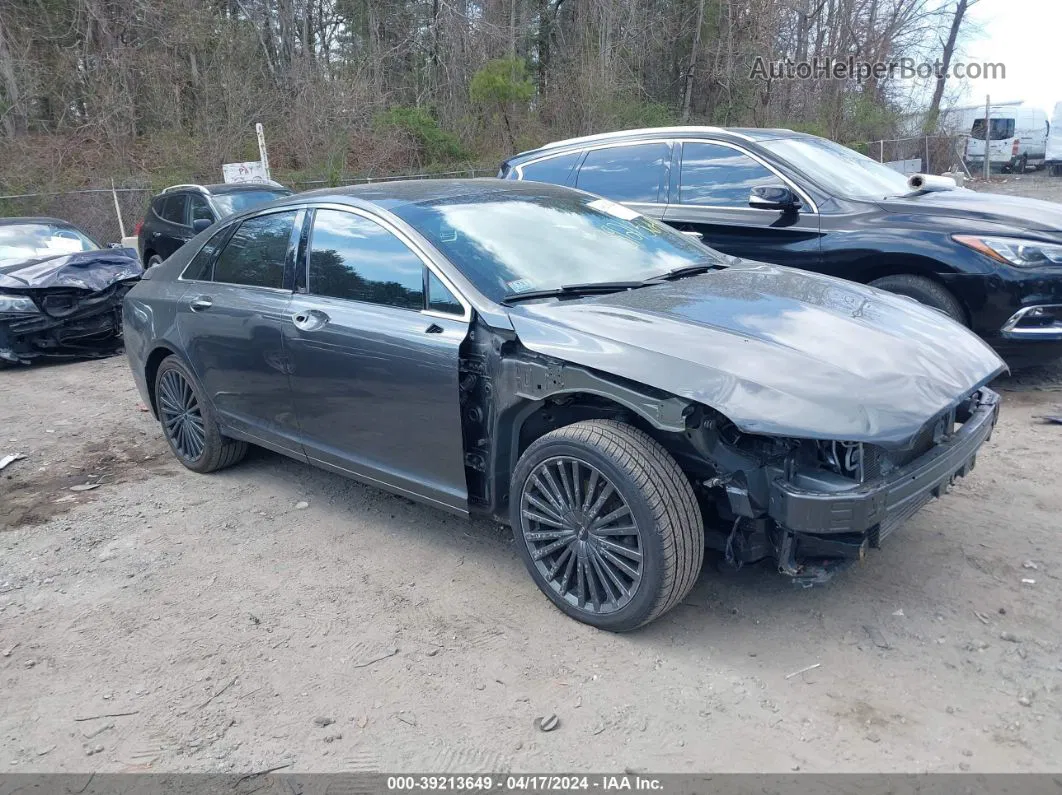 2017 Lincoln Mkz Reserve Gray vin: 3LN6L5F9XHR662406