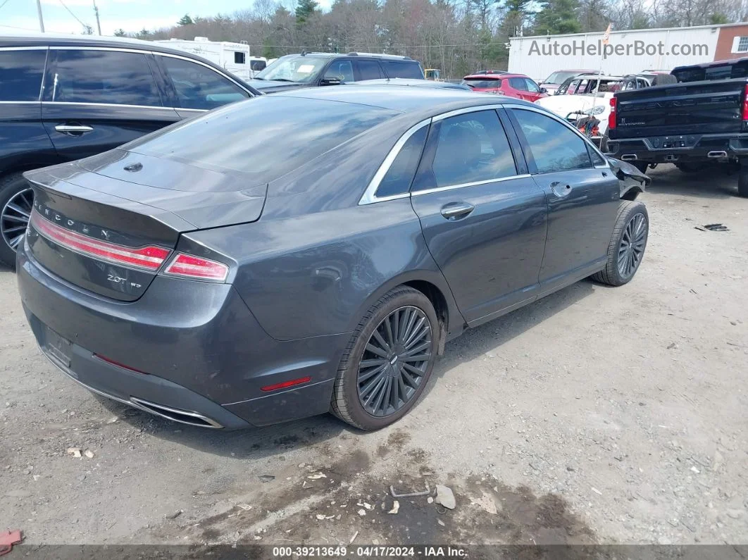 2017 Lincoln Mkz Reserve Gray vin: 3LN6L5F9XHR662406