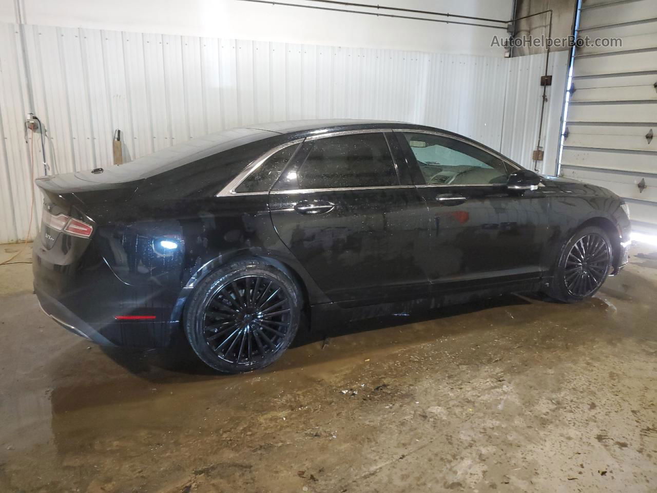 2017 Lincoln Mkz Reserve Black vin: 3LN6L5FC2HR660211