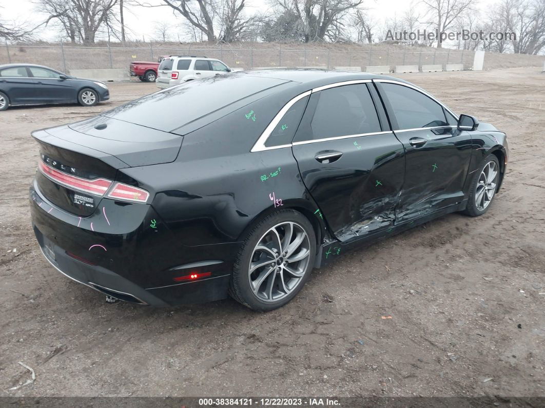 2017 Lincoln Mkz Reserve Black vin: 3LN6L5FC3HR620039