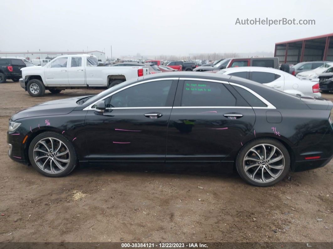 2017 Lincoln Mkz Reserve Черный vin: 3LN6L5FC3HR620039