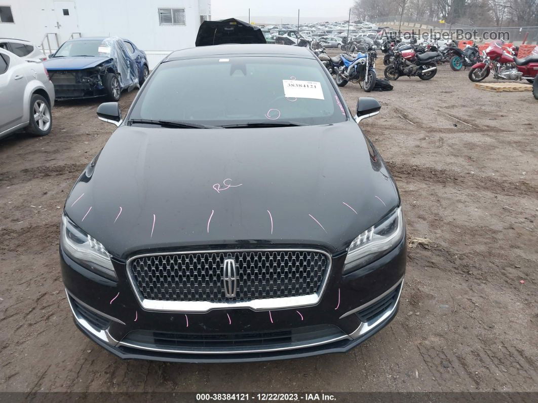 2017 Lincoln Mkz Reserve Черный vin: 3LN6L5FC3HR620039