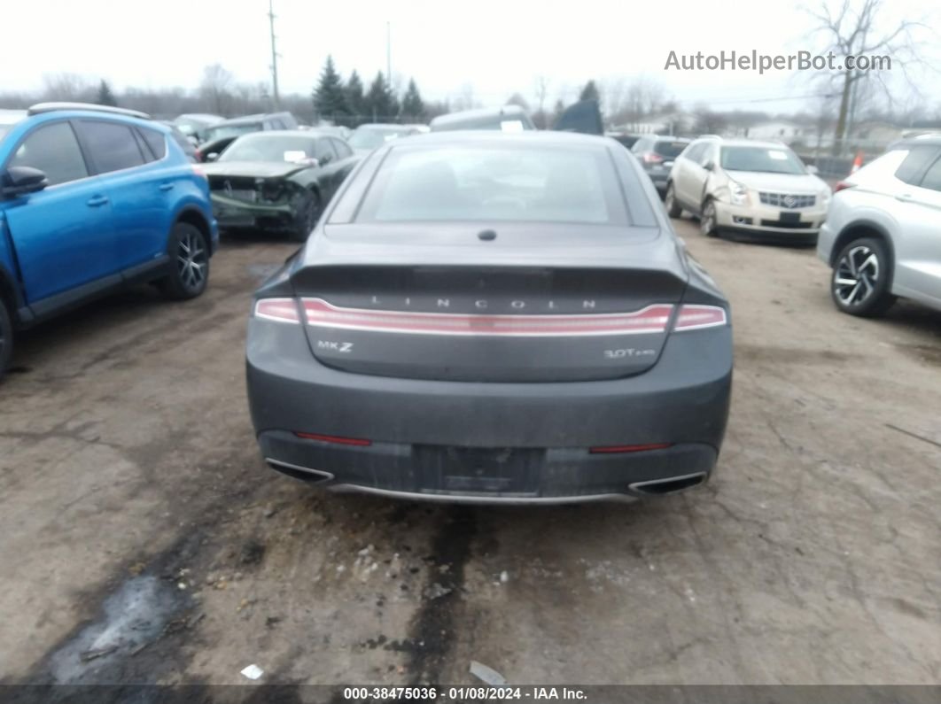 2017 Lincoln Mkz Reserve Gray vin: 3LN6L5FC5HR623900