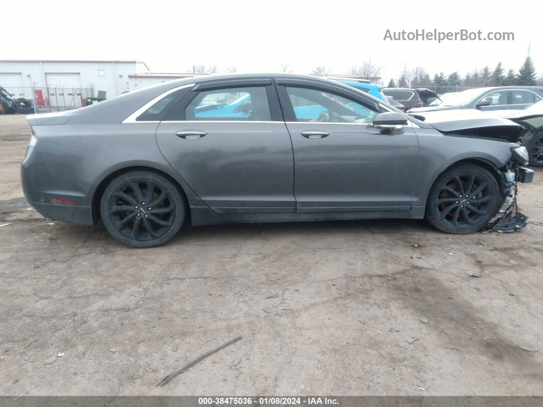 2017 Lincoln Mkz Reserve Gray vin: 3LN6L5FC5HR623900