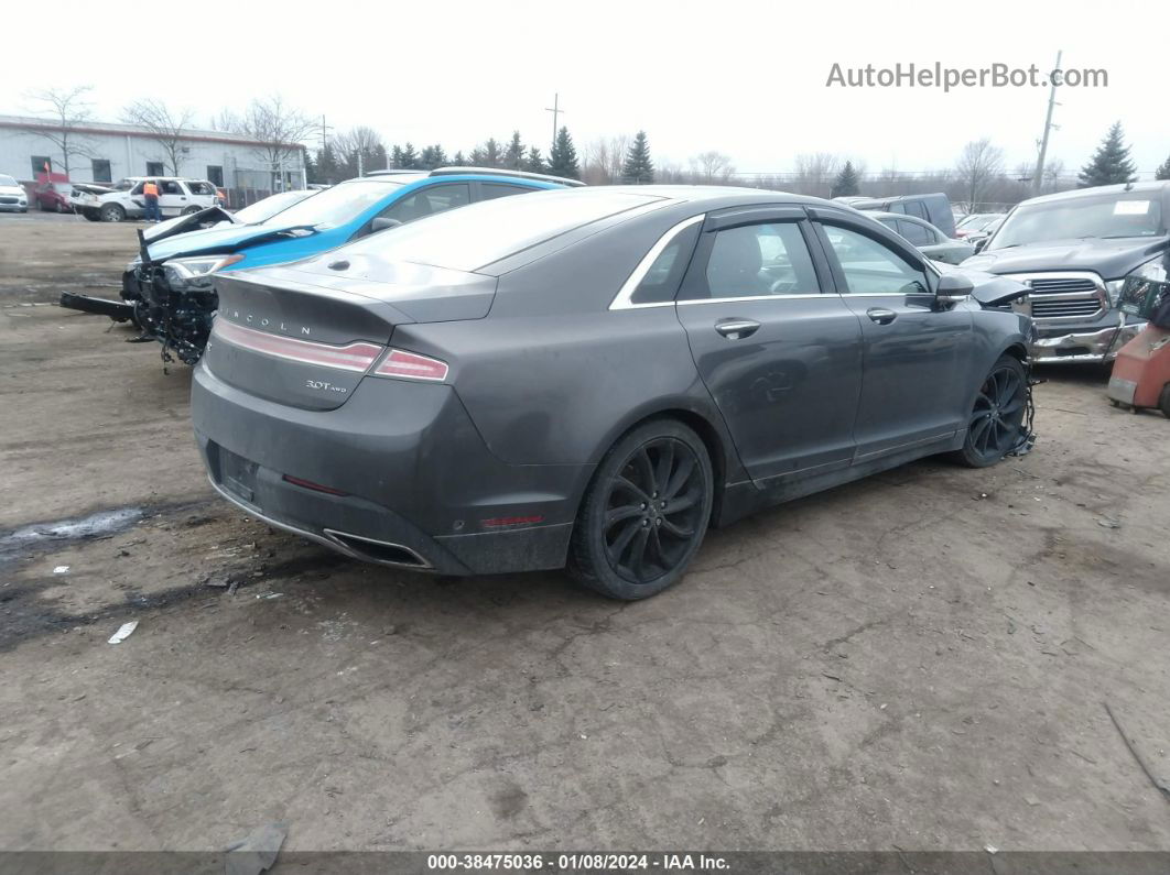 2017 Lincoln Mkz Reserve Gray vin: 3LN6L5FC5HR623900