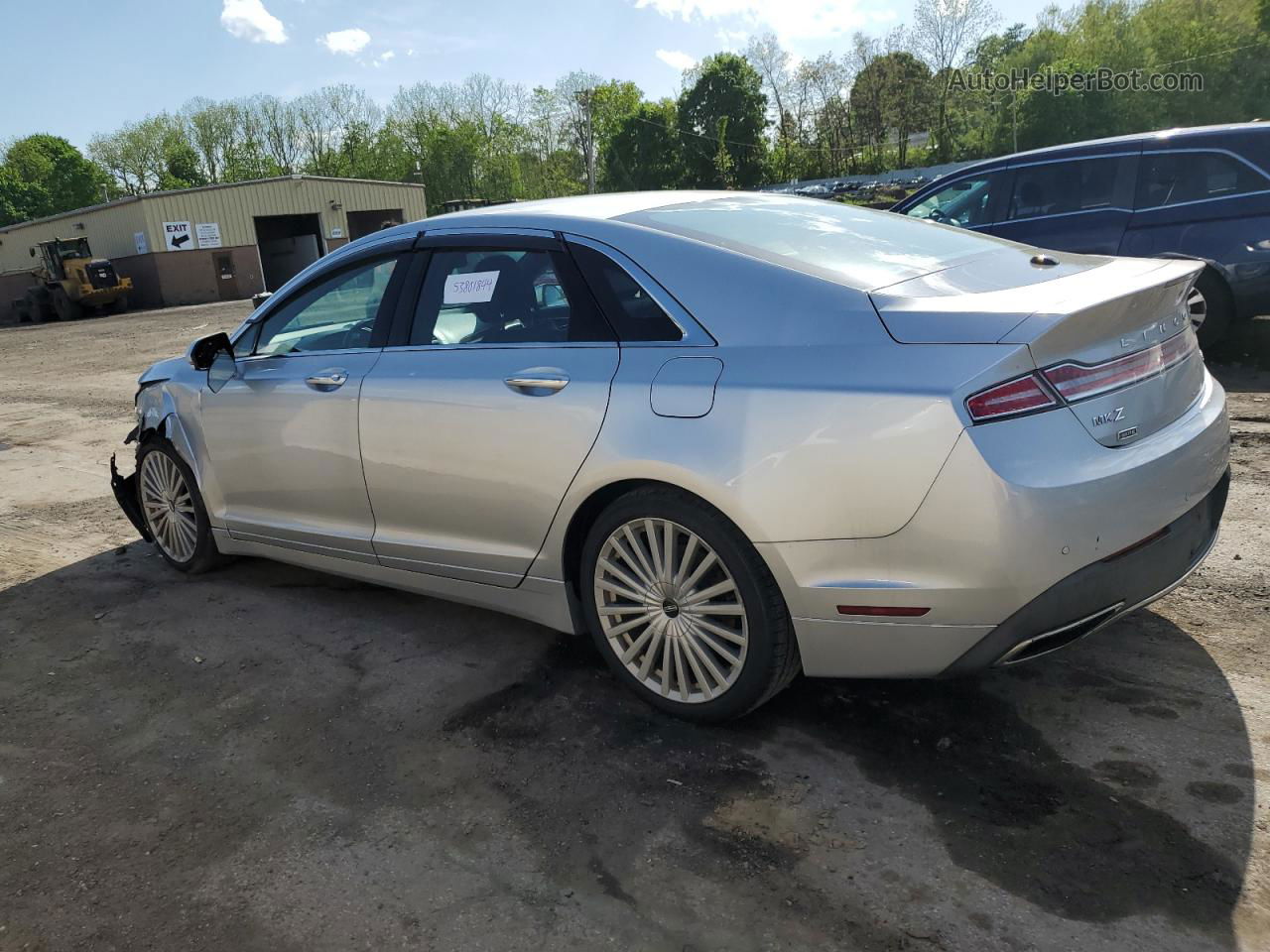 2017 Lincoln Mkz Reserve Серебряный vin: 3LN6L5FC6HR612789