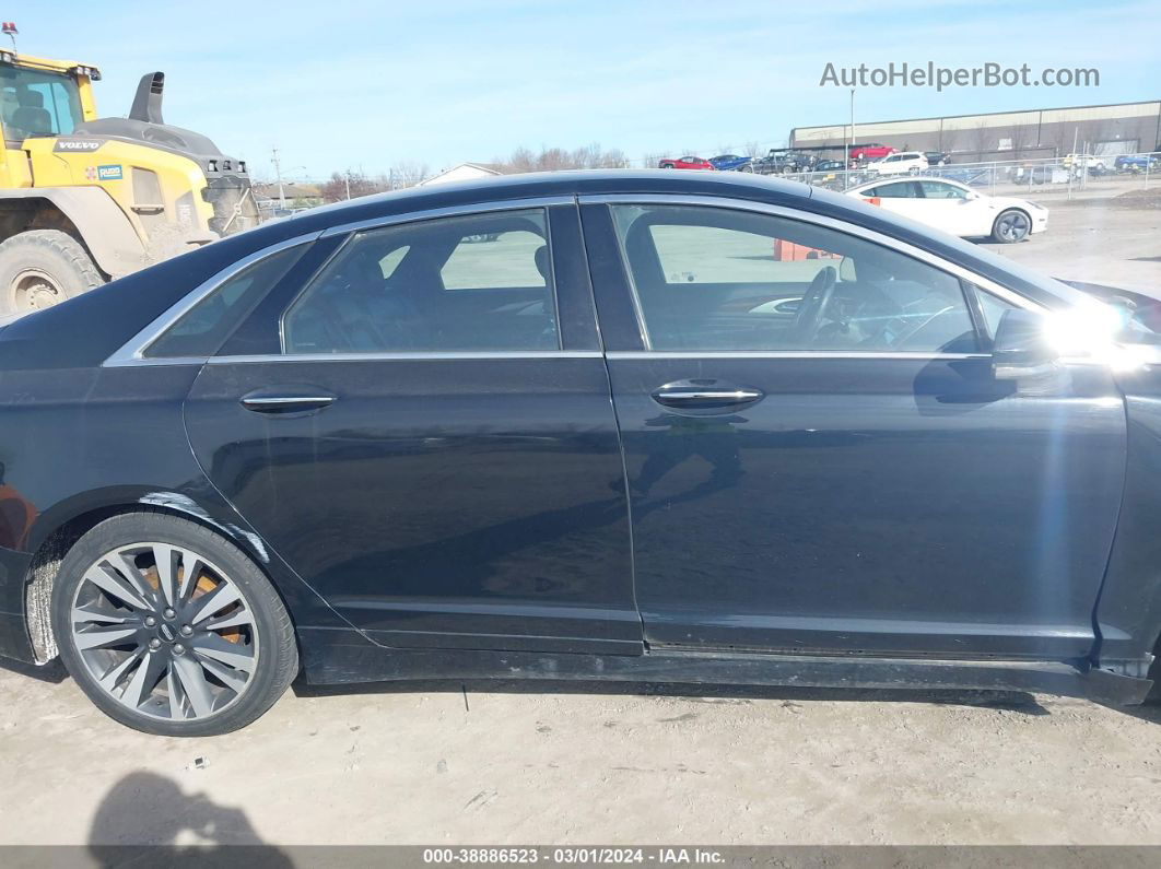 2017 Lincoln Mkz Reserve Black vin: 3LN6L5FC6HR615739