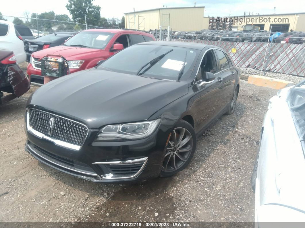 2017 Lincoln Mkz Reserve Black vin: 3LN6L5FC7HR612994