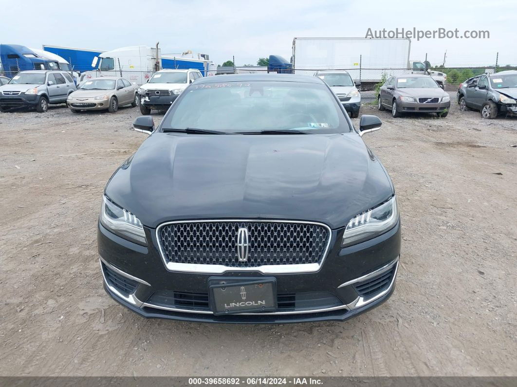 2017 Lincoln Mkz Reserve Черный vin: 3LN6L5FC7HR664304