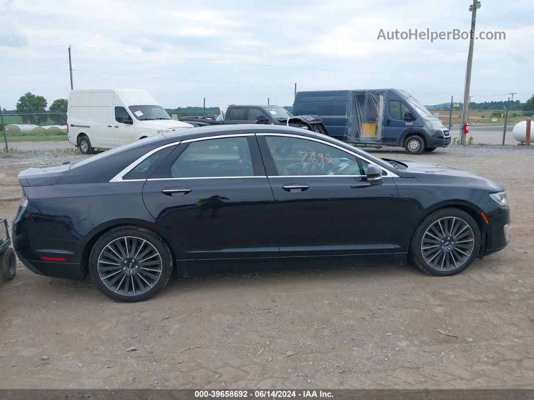 2017 Lincoln Mkz Reserve Black vin: 3LN6L5FC7HR664304