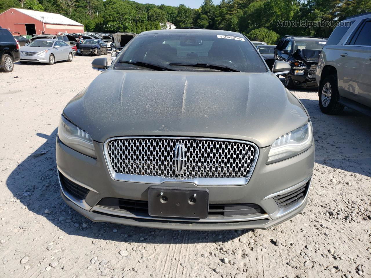 2017 Lincoln Mkz Reserve Gray vin: 3LN6L5FC8HR623406