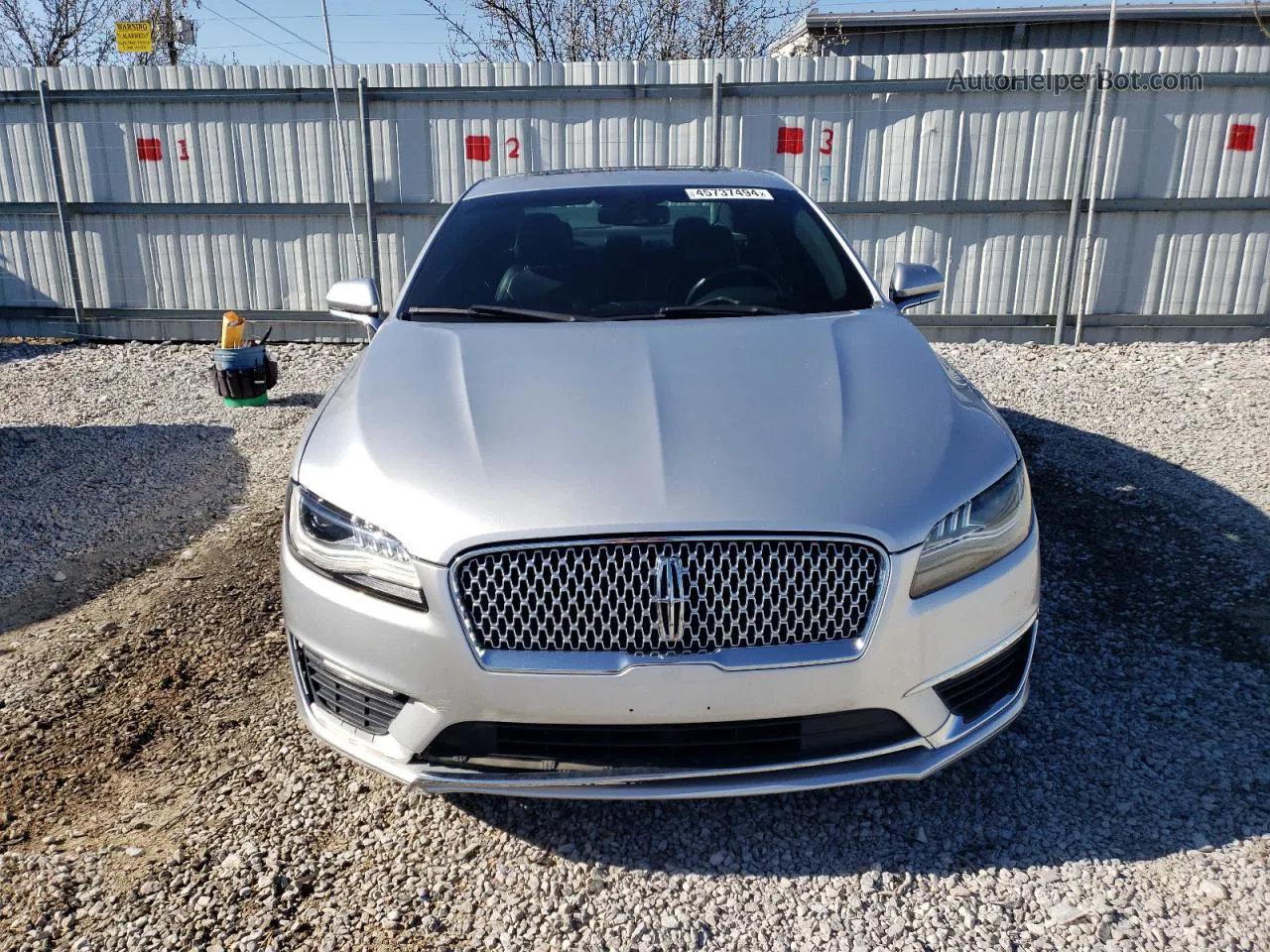 2017 Lincoln Mkz Reserve Silver vin: 3LN6L5FC8HR623597