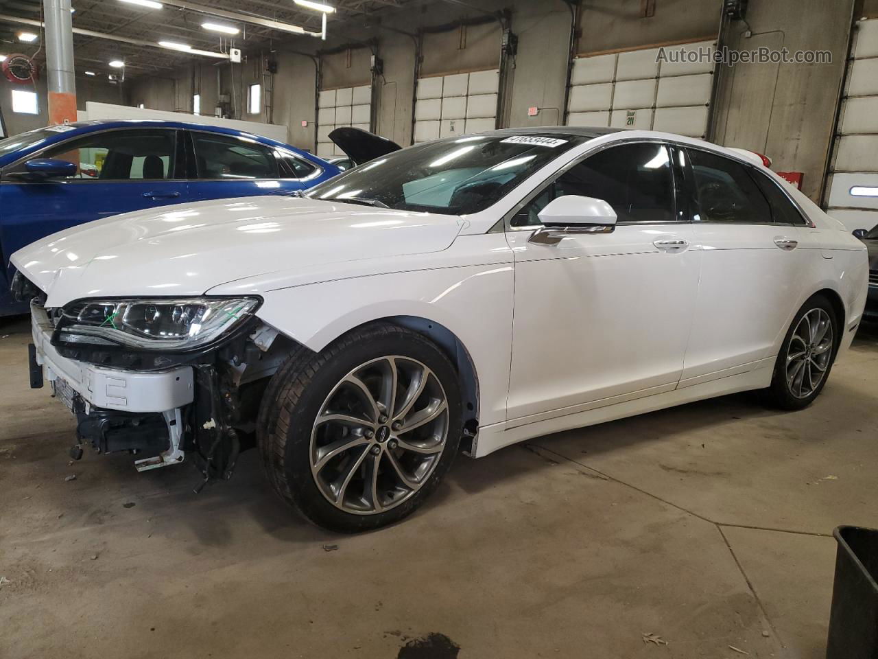 2017 Lincoln Mkz Reserve White vin: 3LN6L5FC9HR623673