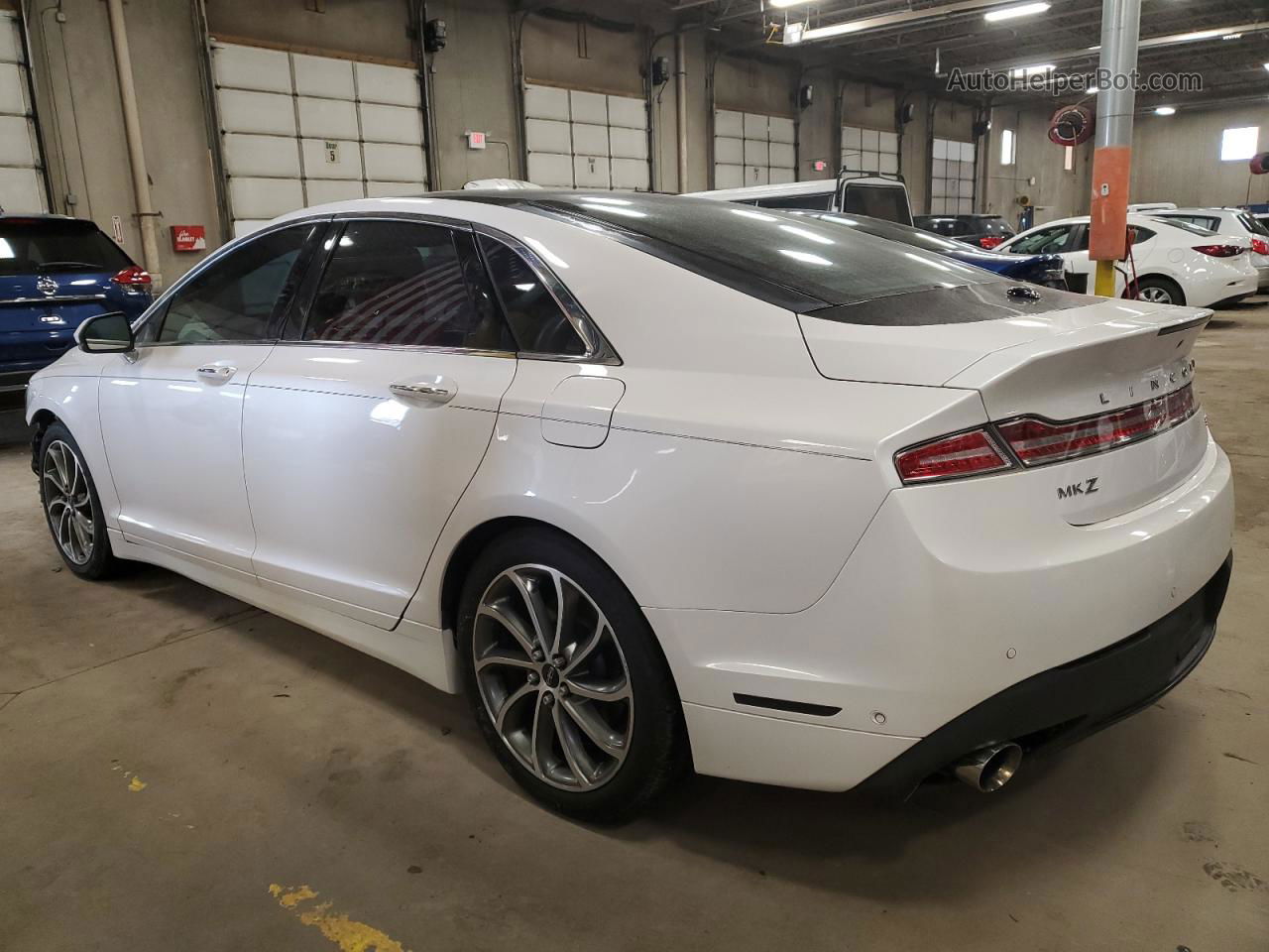 2017 Lincoln Mkz Reserve White vin: 3LN6L5FC9HR623673