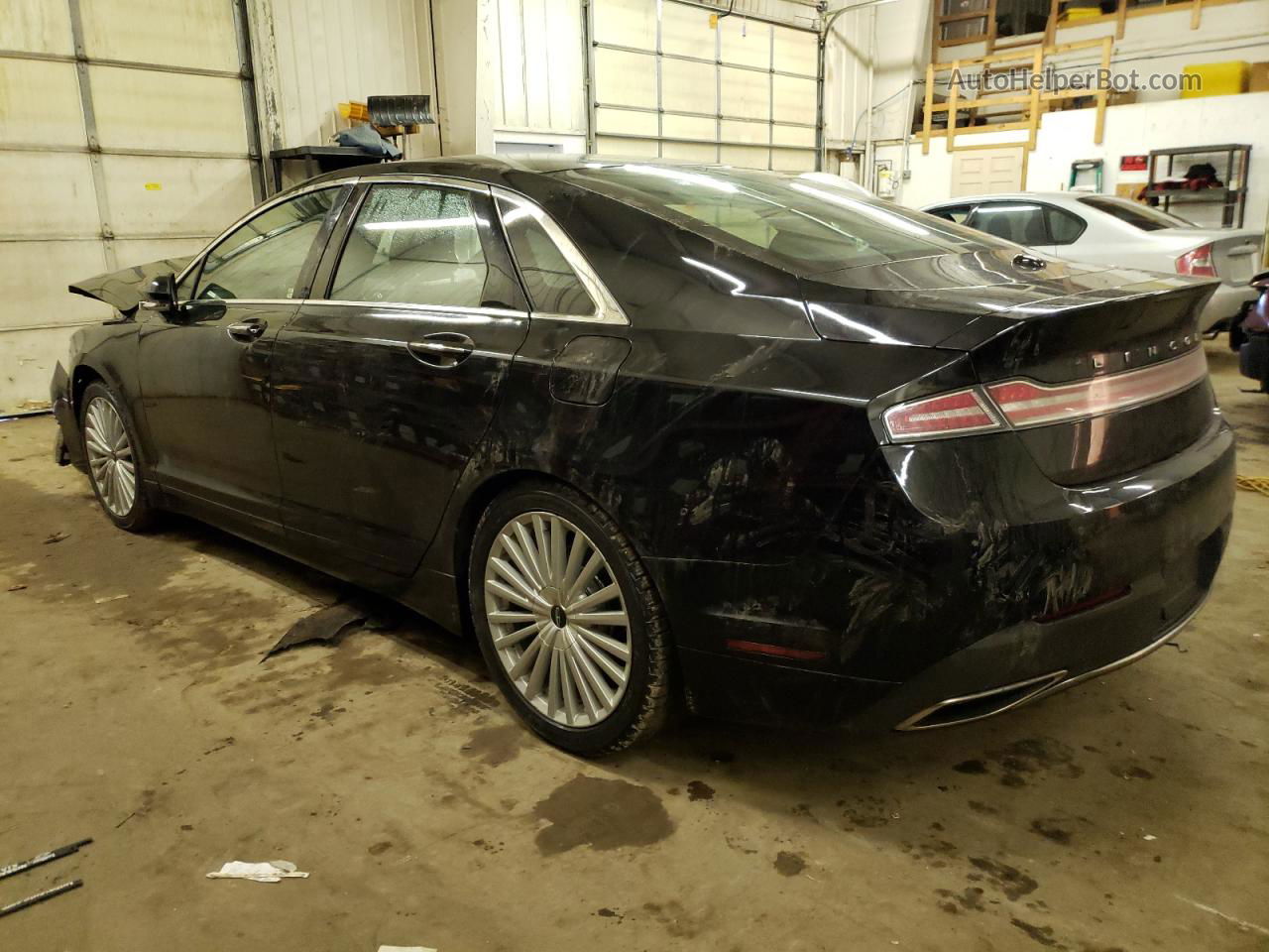 2017 Lincoln Mkz Reserve Black vin: 3LN6L5FCXHR621916