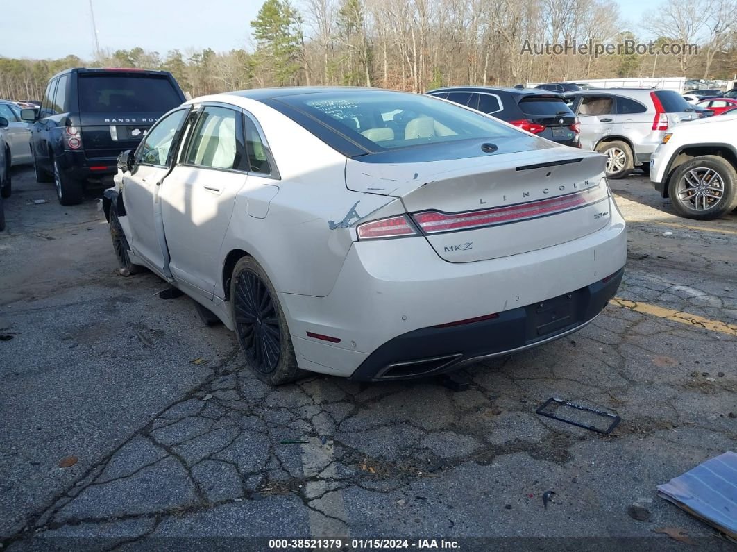 2017 Lincoln Mkz Reserve Белый vin: 3LN6L5FCXHR660103