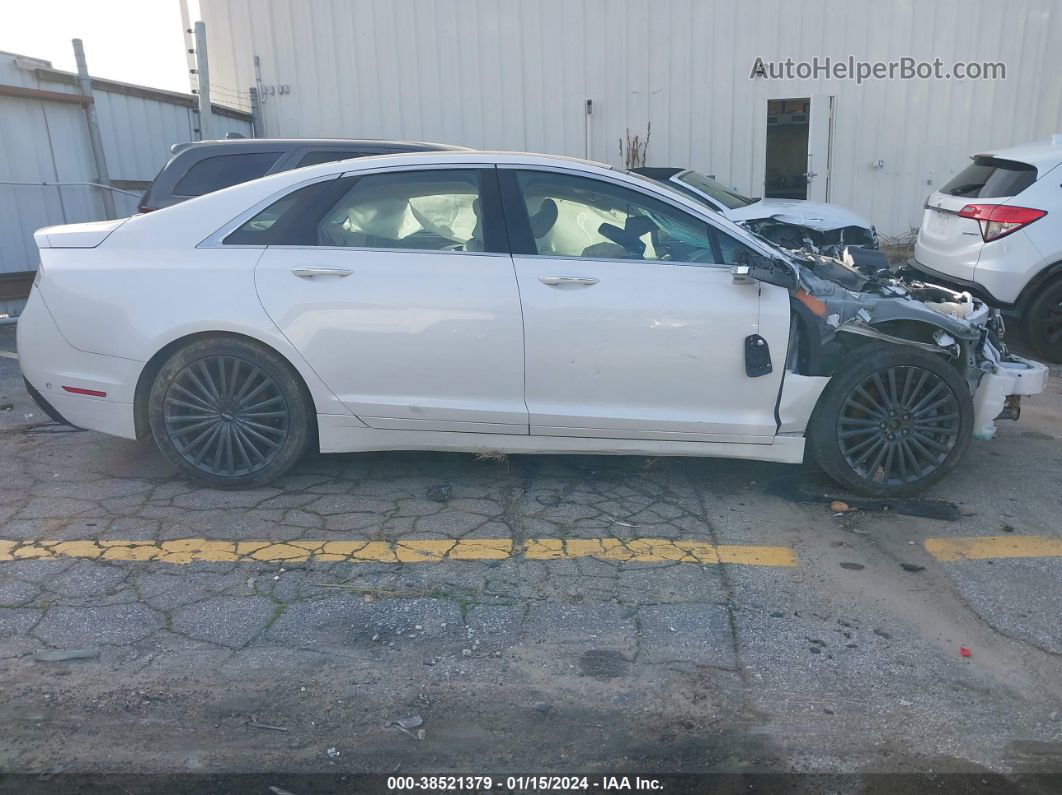 2017 Lincoln Mkz Reserve Белый vin: 3LN6L5FCXHR660103