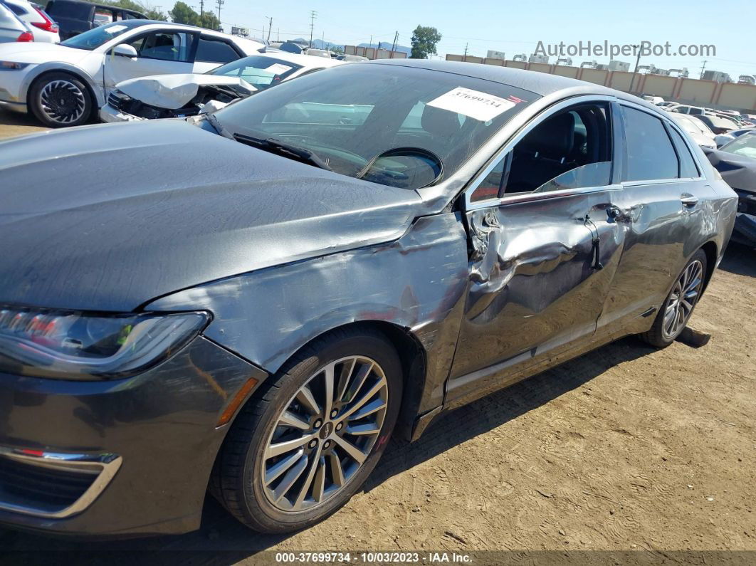 2017 Lincoln Mkz Hybrid Premiere Gray vin: 3LN6L5KU2HR650020