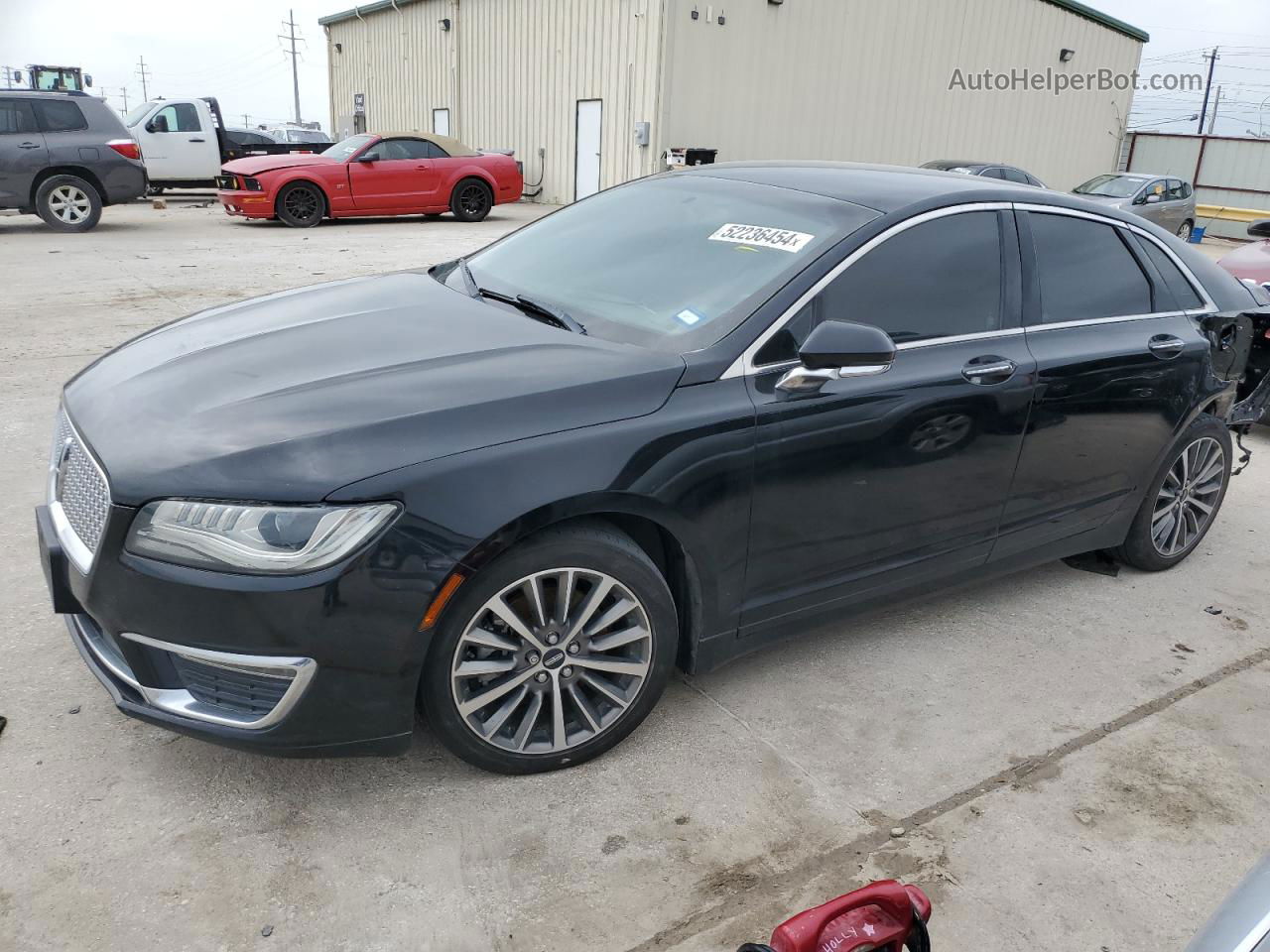 2017 Lincoln Mkz Hybrid Premiere Black vin: 3LN6L5KU7HR663362