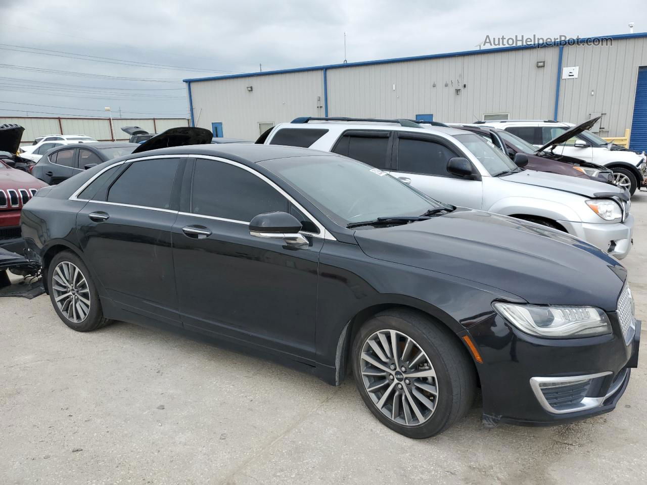 2017 Lincoln Mkz Hybrid Premiere Black vin: 3LN6L5KU7HR663362