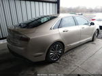 2017 Lincoln Mkz Hybrid Select Золотой vin: 3LN6L5LU2HR602127